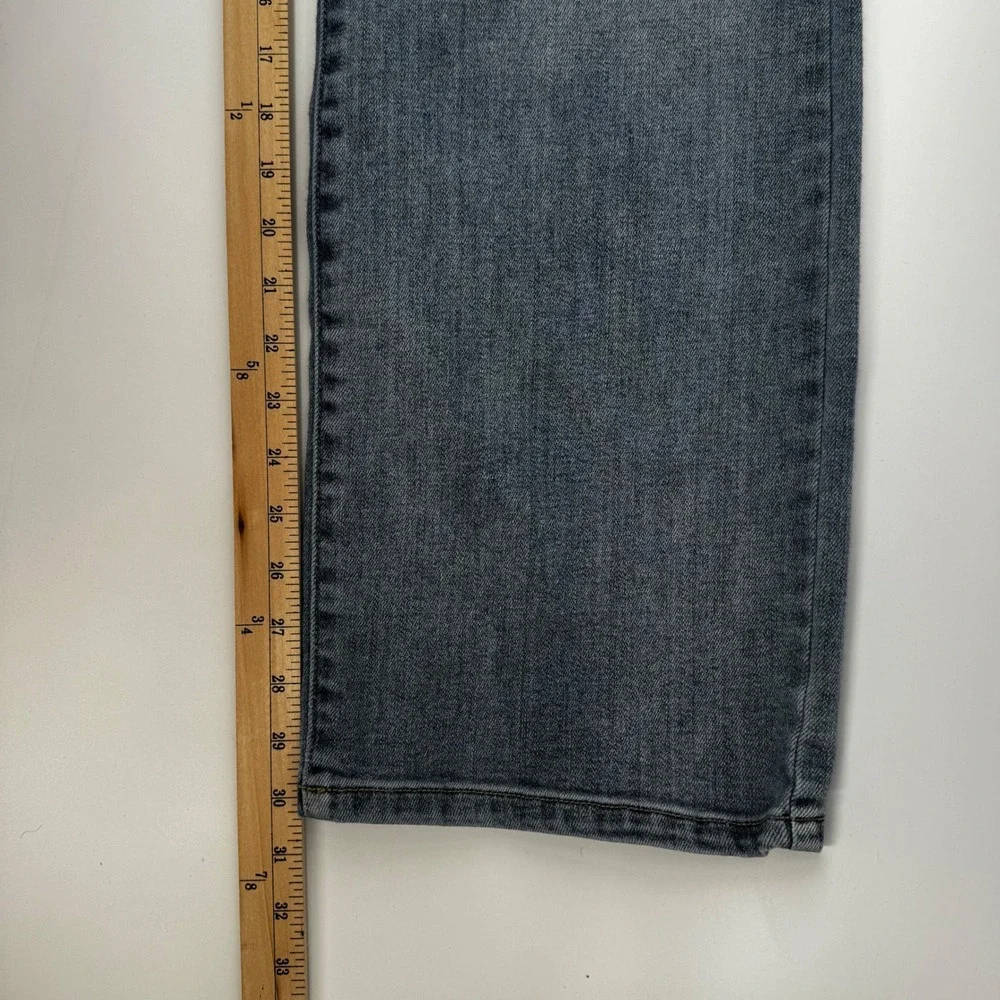 Judy Blue Straight Fit Jean Light/Medium Wash Denim Women 13/31 Boot Cut Stretch